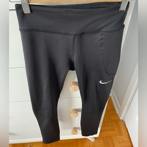 Nike dri-fit mid-rise crop 7/8 women’s tights/leggings / XS - Picture 3 of 8